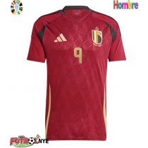 Camiseta Bélgica Leandro Trossard #9 Primera Equipación Eurocopa 2024 manga corta